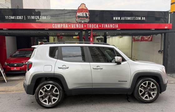 JEEP RENEGADE 1.8 16V FLEX LONGITUDE 4P AUTOMÁTICO JEEP RENEGADE 1.8 16V FLEX LONGITUDE 4P AUTOMÁTICO